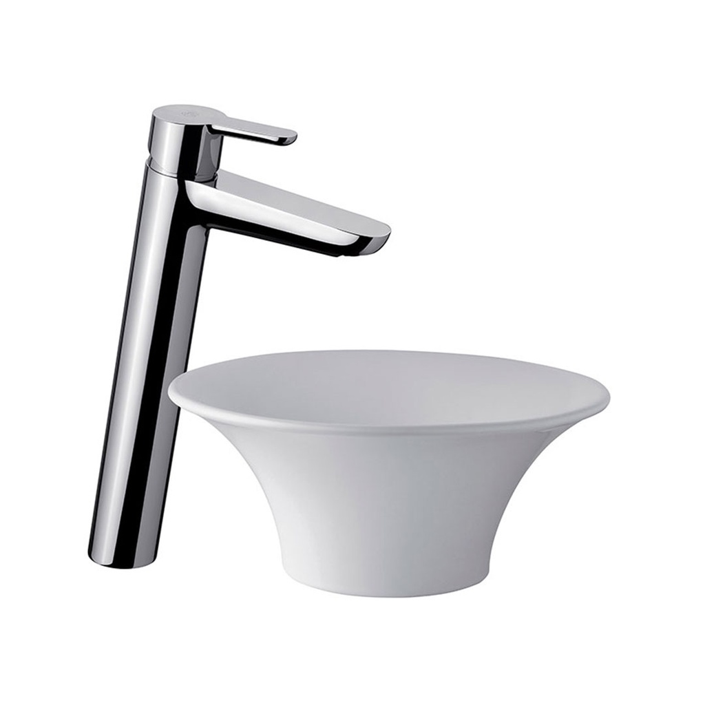 Grifería Monocomando Alta de Lavatorio FV Línea Puelo Cromo 181.02/B5