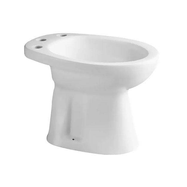 Bidet 3 Agujeros Ferrum Línea Andina Blanco BEA3 B