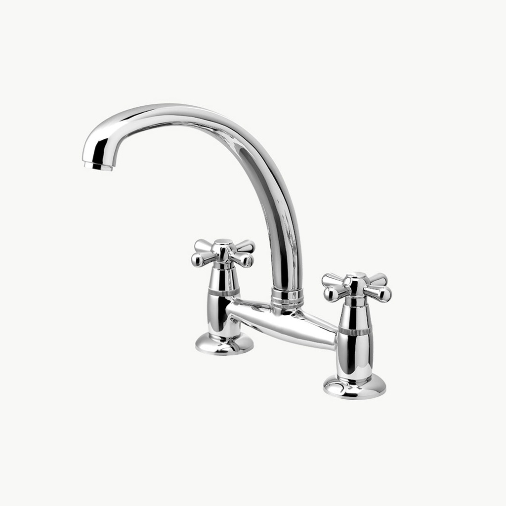 Grifería de Cocina de Mesada Peirano Línea Ares Cromo 814/CR