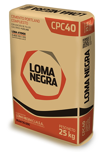 Cemento Portland Loma Negra (Bolsa 25kg)