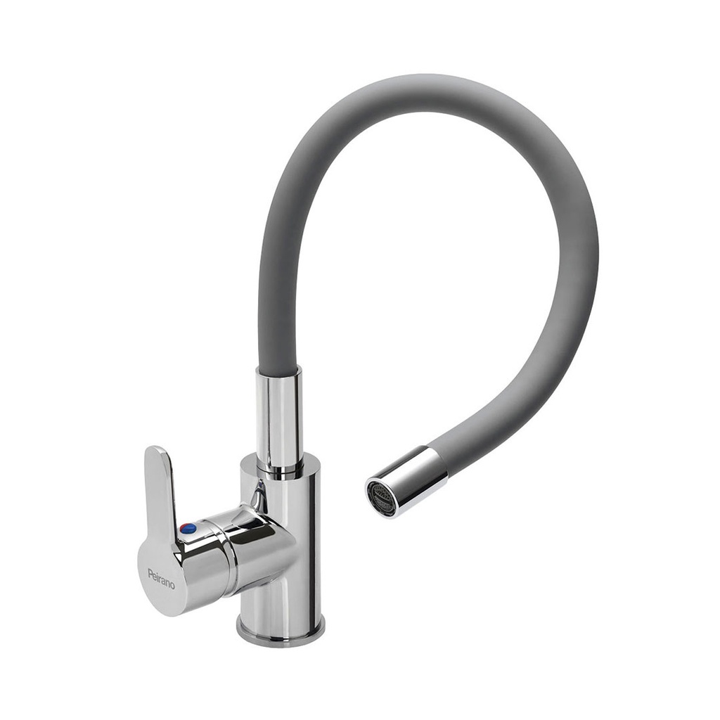 Grifería Monocomando de Cocina Peirano Línea Colors Gris 20-171