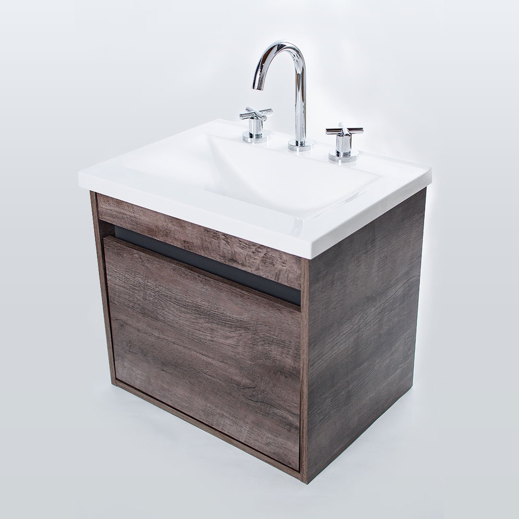 Vanitory Colgante 60cm Watervan Dokker Terra (Mesada Loza)