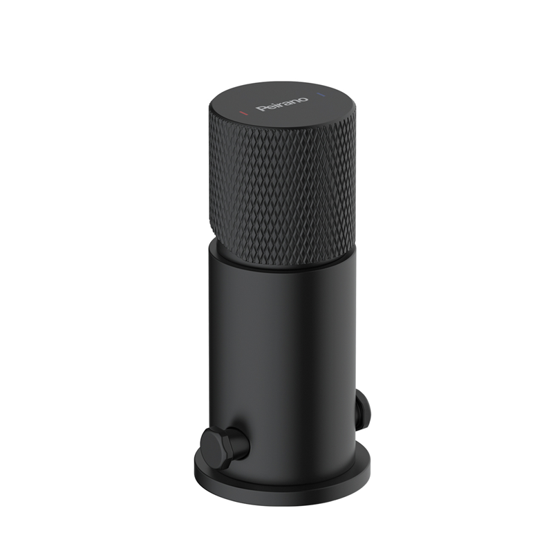 Grifería Monocomando de Bidet Peirano Línea Fabric Black 70-200N