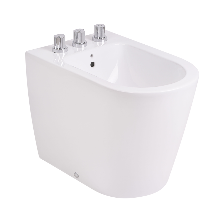 Bidet 3 Agujeros Roca Línea Inspira Round Blanco