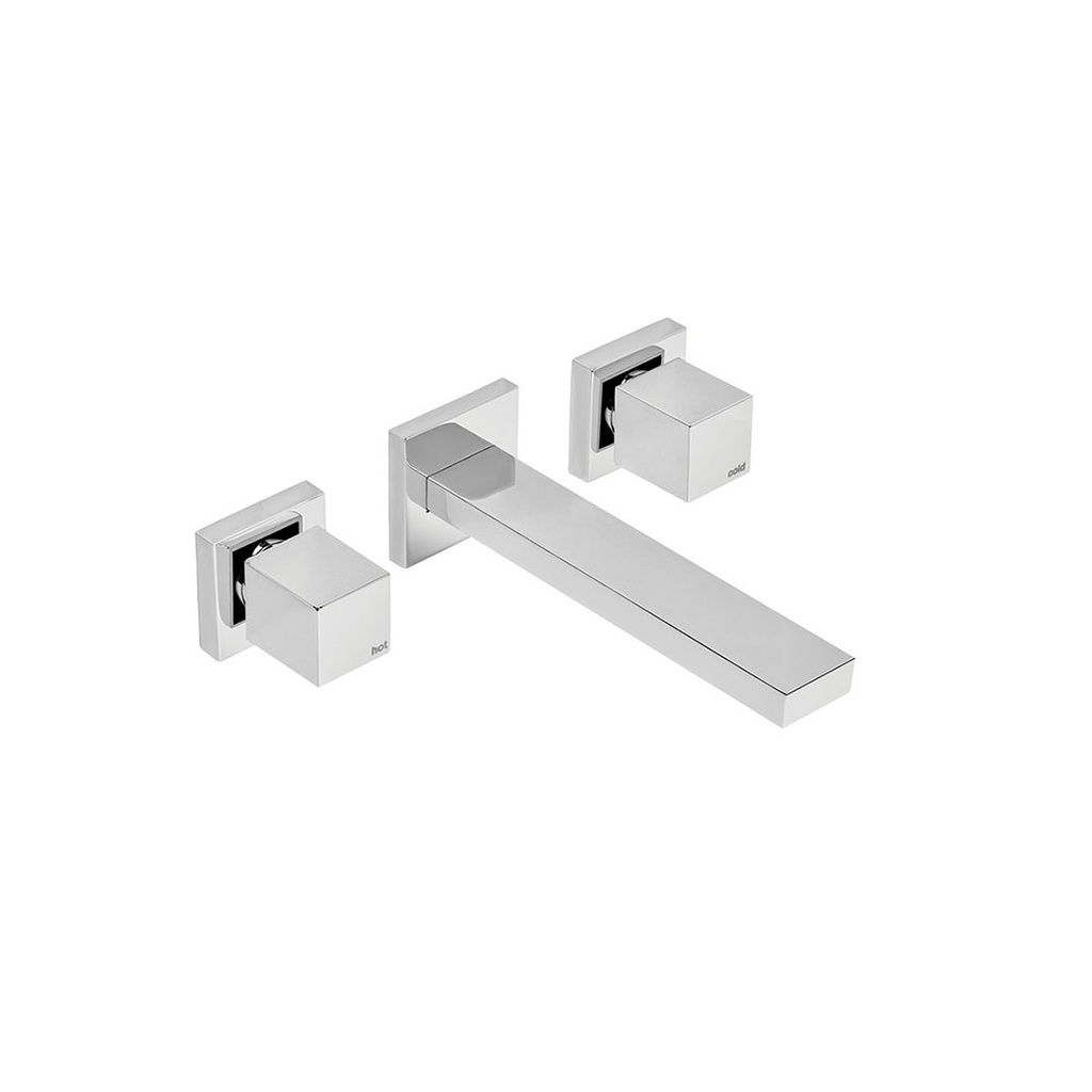 Grifería de Pared para Lavatorio Peirano Lago Cierre Cerámico 62-161