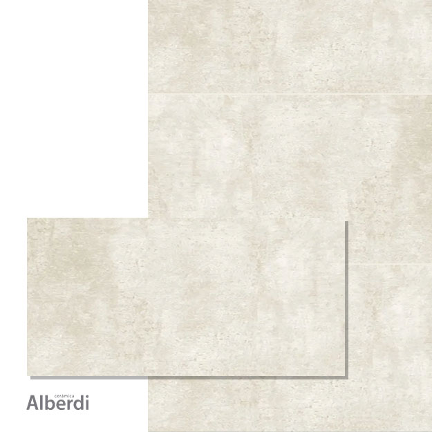 Porcelanato Alberdi Manhattan White 60x120 (1ra Calidad)