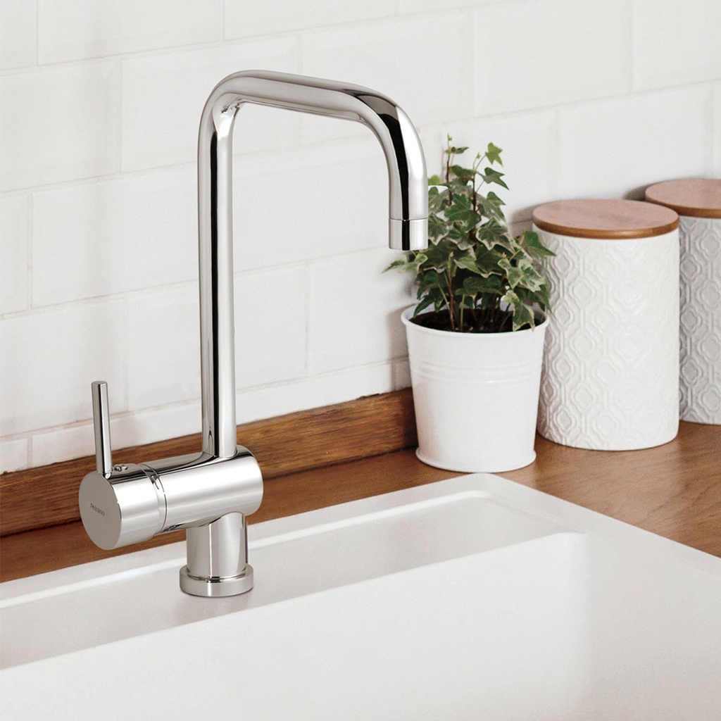 Grifería Monocomando de Cocina Peirano Marbella (Pico Cuadrado) 30-121