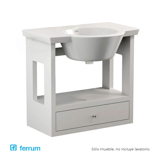 Mueble Colgante Ferrum Marina 60cm Blanco X6HC B