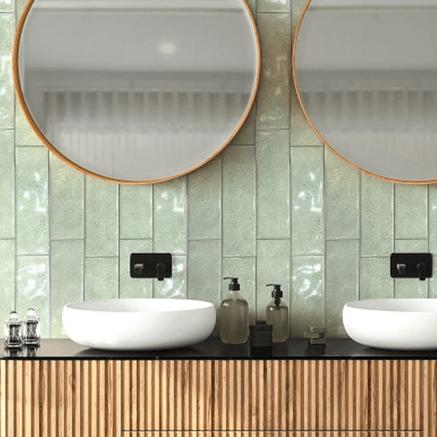 Cerámico Ceral Menta 7.5x25