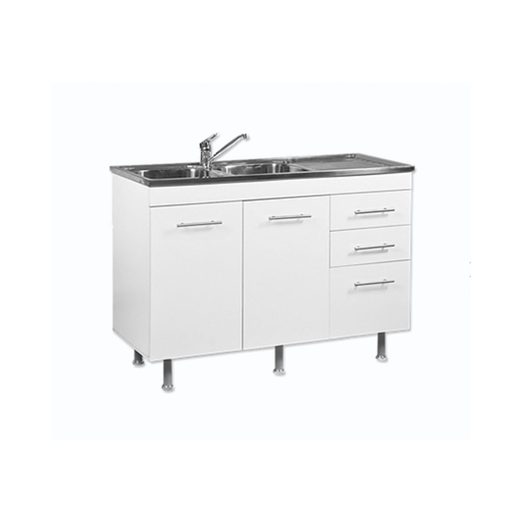 Mueble de Cocina Amube Acero Inoxidable 120x50cm 5303