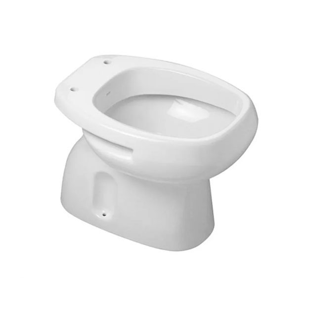 Inodoro Corto Roca Línea Monaco Blanco