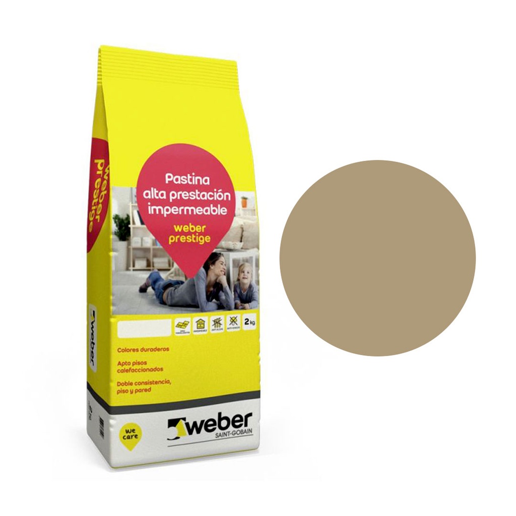 Pastina Weber Prestige Color Cedro (Bolsa 2kg)