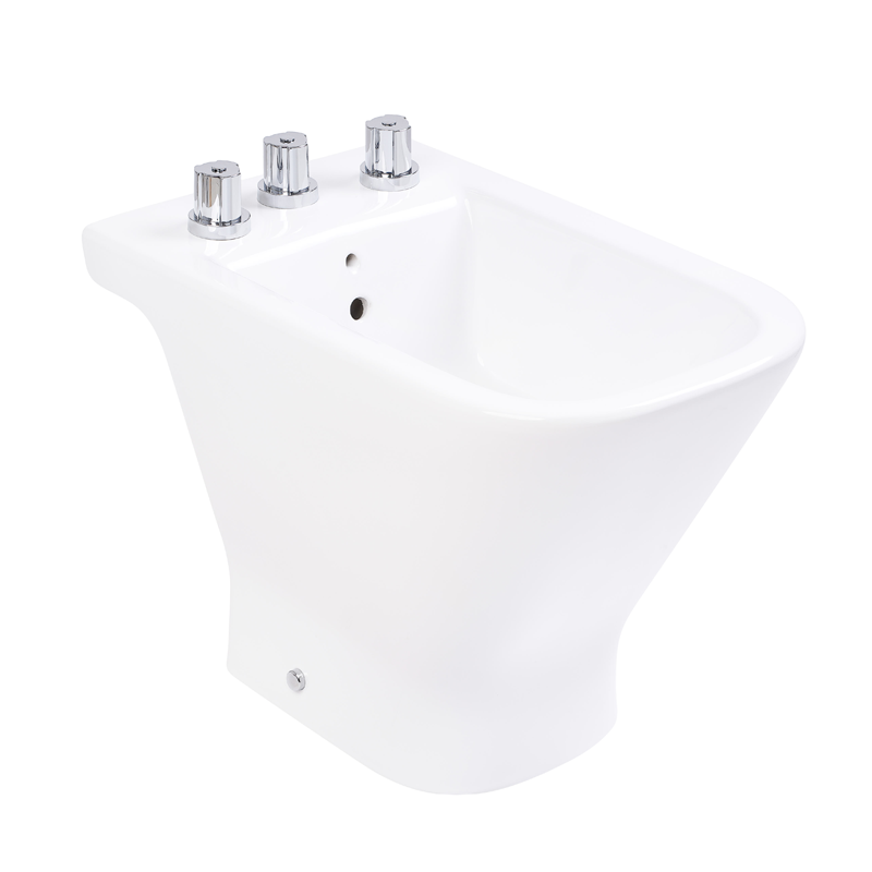 Bidet 3 Agujeros Roca Línea The Gap Blanco (c/ Lluvia)