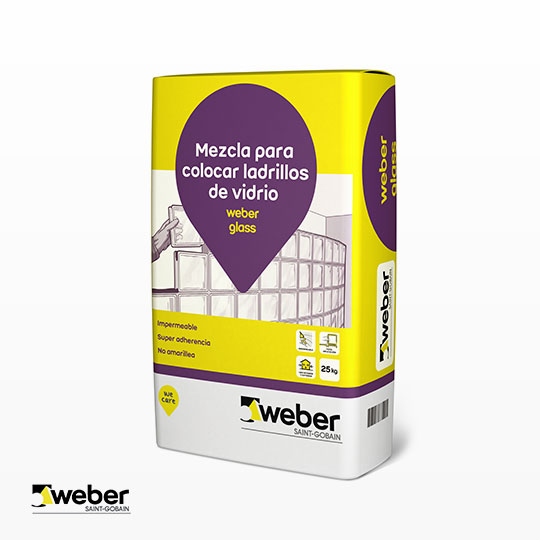 Pegamento para Venecitas Weber Glass (Bolsa 25kg) 94-0011