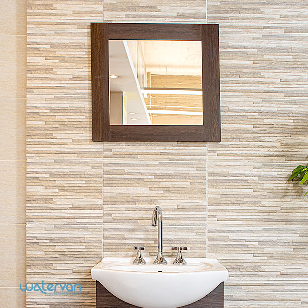 PRAGA ESPEJO 55x60 WENGUE DISCONT