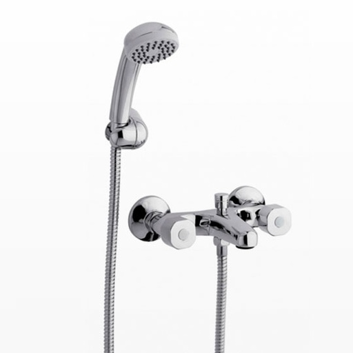 [15592] Grifería Ducha Exterior con Transferencia FV Arizona Plus Cromo 112/B1P