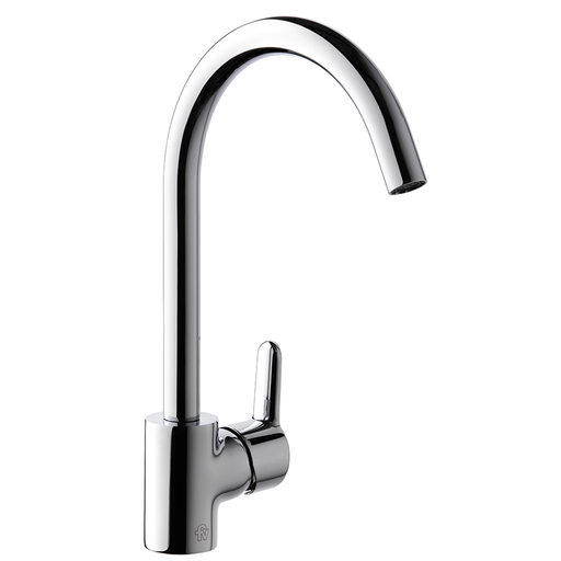 [16168] Grifería Monocomando de Cocina FV Línea Puelo Negro 411.04/B5 NG