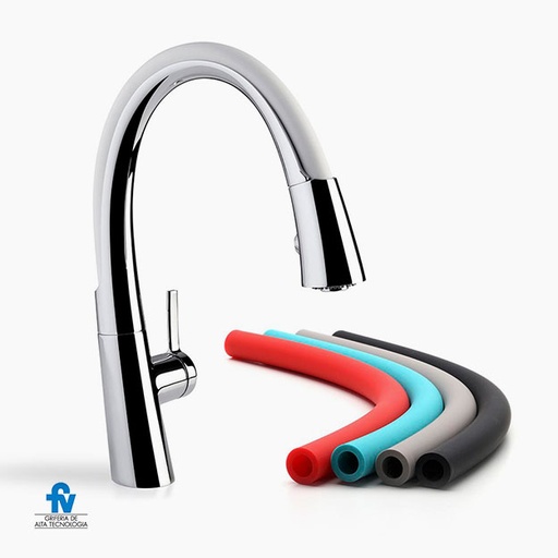 [25830] Grifería Monocomando de Cocina FV Cromo 412/H5