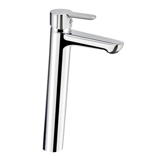 [51235] Grifería Monocomando Alta Peirano Línea Adra Cromo 61-203