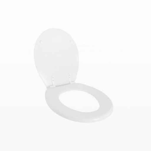 [11685] Asiento de Inodoro D'accord Línea Italiana/Andina Herraje Nylon