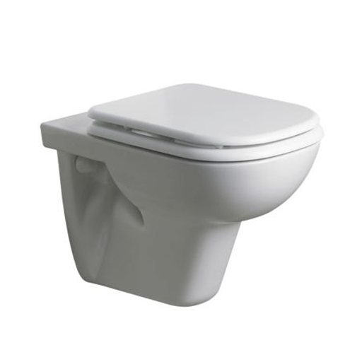 [11240] Inodoro de Colgar Ferrum Línea Bari Blanco IKPJ