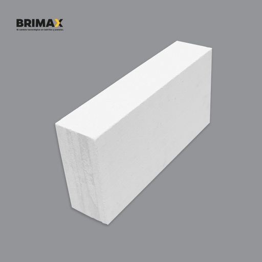 [12963] Ladrillo de Hormigón Celular Brimax 10x20x60 Macizo P150