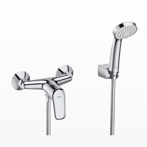 [27252] Grifería Ducha Exterior Roca Línea Coral