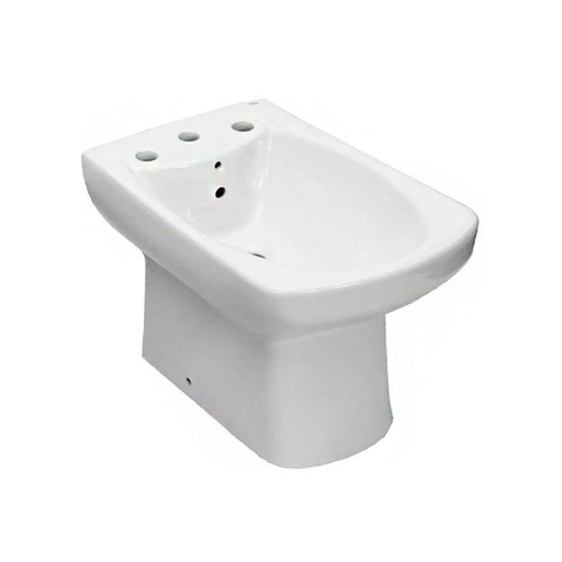 [26889] Bidet 3 Agujeros Roca Línea Dama Senso Blanco