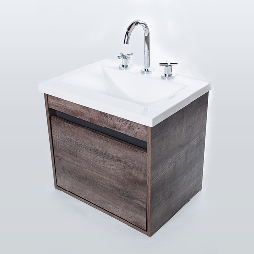 [30617] Vanitory Colgante 50cm Watervan Dokker Terra (Mesada Sintética)