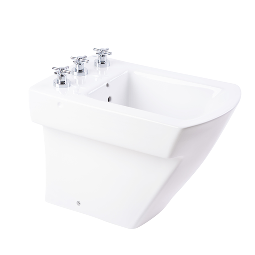 [26661] Bidet 3 Agujeros Roca Línea Hall Blanco