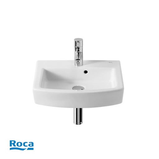[26658] Lavatorio 1 Agujero Roca Línea Hall 45cm Blanco