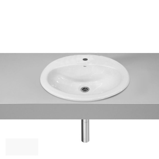 [25212] Lavatorio de Encimera 1 Agujero Capri Blanco