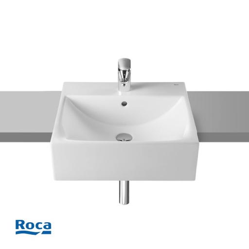 [25227] Bacha Semiencastre Roca Diverta 50cm 1 Agujero Blanco
