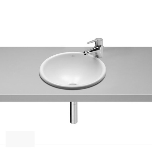 [25216] Bacha de Encimera Roca Foro 40cm Blanco