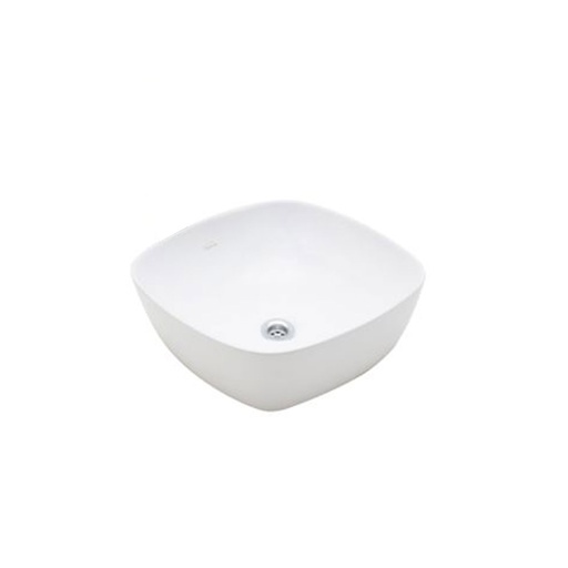 [10950] Bacha de Apoyo Ferrum Tori Cuadrada Slim 43cm LK434-B