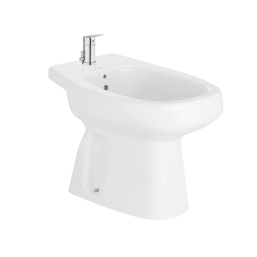 [25106] Bidet 1 Agujero Roca Línea Monaco Blanco (c/ Lluvia)