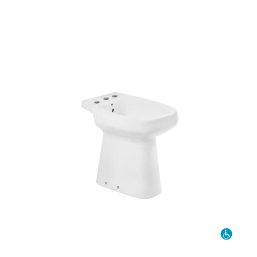 [25110] Bidet Confort 3 Agujeros Roca Monaco Blanco (c/ Lluvia)