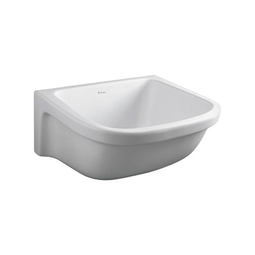 [11071] Pileta de Lavar Ferrum 60x48cm Blanca PLH