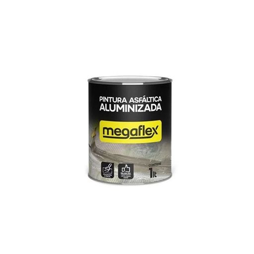 [66223] Pintura Aluminio Megaflex (Lata 1L)