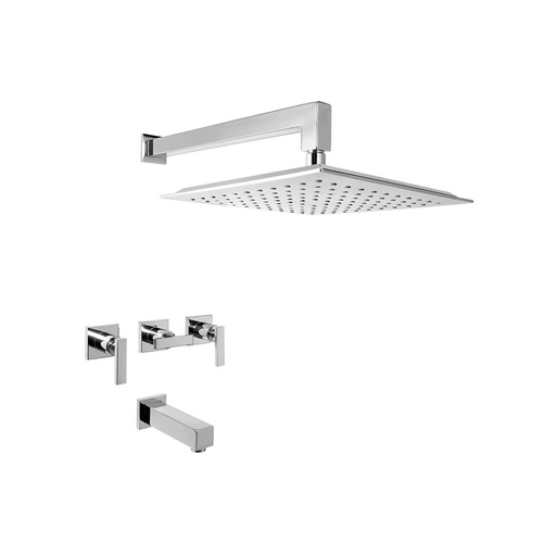 [55533] Grifería de Ducha con Transferencia Peirano Sena Cierre Cerámico 80-163