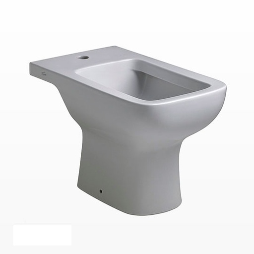 [10371] Bidet 1 Agujero Ferrum Línea Trento Blanco BEL1J