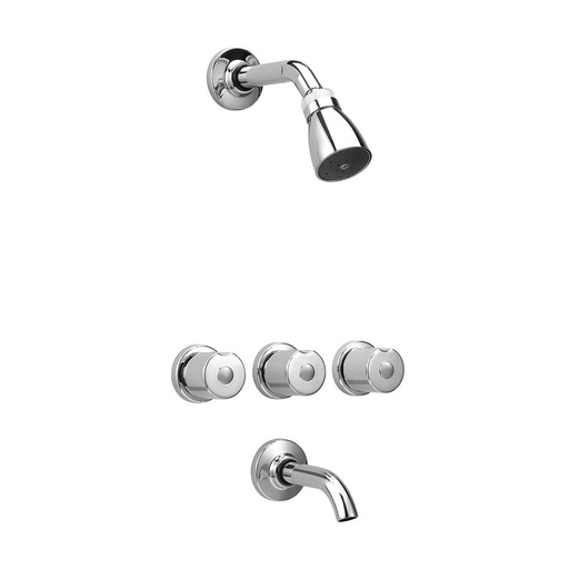 [55519] Grifería de Ducha con Transferencia Peirano Verin Plus Cierre Standard 80-057