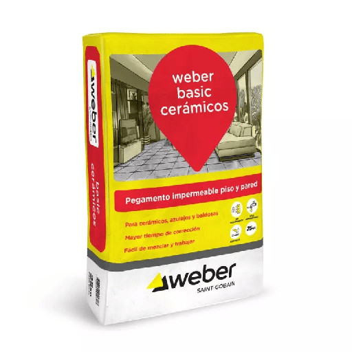 [1095] Pegamento Weber Basic (Bolsa 25kg) 92-0021