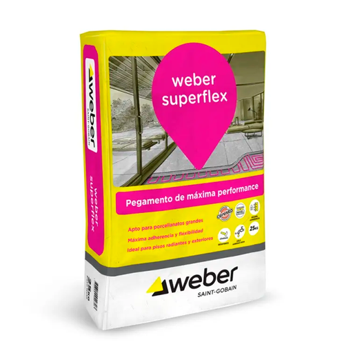 [2137] Pegamento Flexible Weber Superflex (Bolsa 25kg) 92-0151